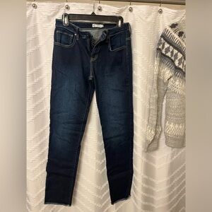 Carve cropped jeans